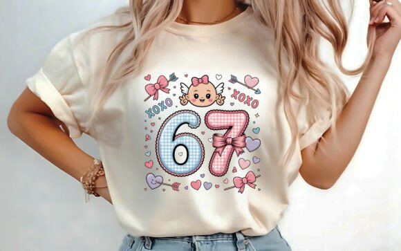 67 Valentine Sublimation T-shirt PNG