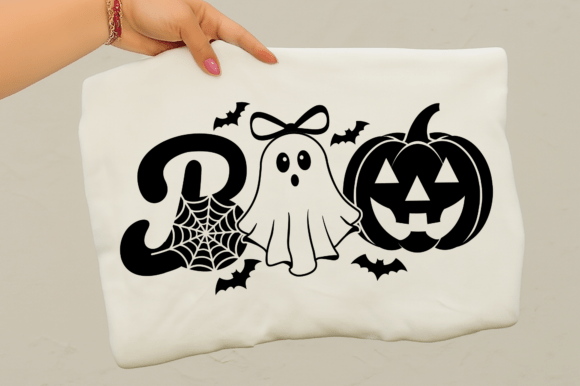 Boo Svg, Kids Halloween Svg, Spooky Png