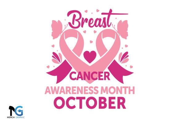 Breast Cancer Awareness Month Design SVG