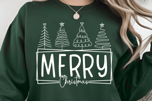 Christmas Tree SVG, Merry Christmas PNG