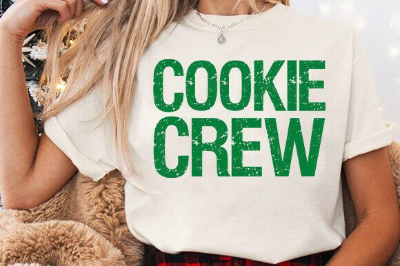 Cookie Crew SVG, Funny Christmas Baking