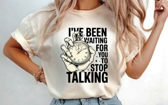 Funny Talking Sarcastic T-shirt Design