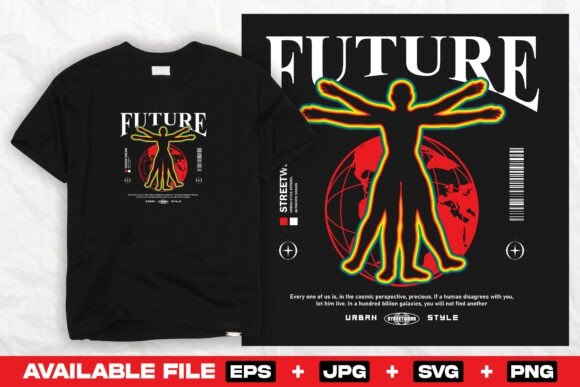 Streetwear Urban Print T Shirt Design Graphics