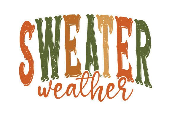 Sweater Weather Fall PNG, Autumn, Cozy SVG Graphics